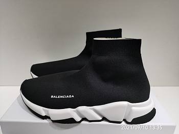 Balenciaga Speed Trainer Black White (W)  477289-W05G0-1000
