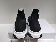 Balenciaga Speed Trainer Black White (W)  477289-W05G0-1000 - 5