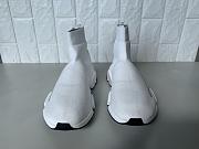 Balenciaga Speed Trainer Mid 'White Black' Godkiller 494371W05G09000 - 5