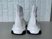 Balenciaga Speed Trainer Mid 'White Black' Godkiller 494371W05G09000 - 4