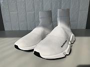 Balenciaga Speed Trainer Mid 'White Black' Godkiller 494371W05G09000 - 2