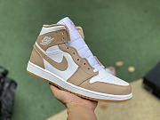 Air Jordan 1 Mid Tan Gum 554724-271 - 2