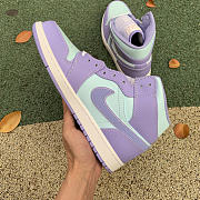 Air Jordan 1 Mid Purple Aqua 554724-500 - 6