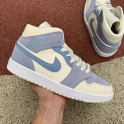 Air Jordan 1 Mid Mixed Textures Blue  DA4666-100 - 6