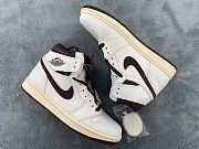  Air Jordan 1 High OG Sail / Burgundy Crush DO7097-100 - 6