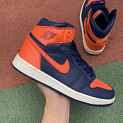 Air Jordan 1 Retro High Blue Void Turf Orange (W) AH7389-408 - 3