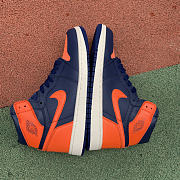 Air Jordan 1 Retro High Blue Void Turf Orange (W) AH7389-408 - 4