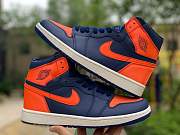 Air Jordan 1 Retro High Blue Void Turf Orange (W) AH7389-408 - 5