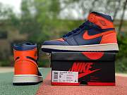 Air Jordan 1 Retro High Blue Void Turf Orange (W) AH7389-408 - 6