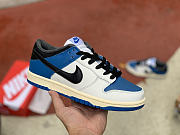 Nike Dunk Low SE White Blue Black DH0957-105  - 2