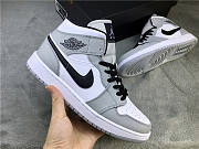 Air Jordan 1 Mid Light Smoke Grey 554724-092 - 5