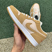 Air Jordan 1 Low SE Twine Orange Quartz Corduroy (W) DH7820-700 - 4