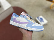 Travis Scott x Air Jordan 1 Low Blue White Shoes DM7866-148 - 6