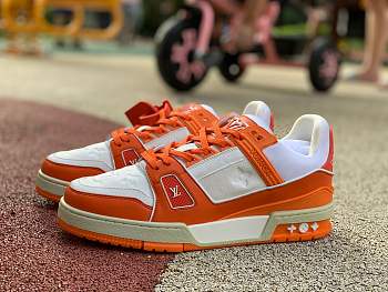 Louis Vuitton LV Trainer Orange