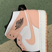 Air Jordan 1 Mid Arctic Orange Black Toe 554724-133 - 3