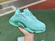 Balenciaga Triple S Clear Sole Green 541624W2GA14500 - 2