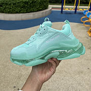 Balenciaga Triple S Clear Sole Green 541624W2GA14500 - 3