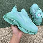 Balenciaga Triple S Clear Sole Green 541624W2GA14500 - 5