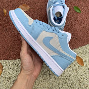  Air Jordan 1 With Shades of University Blue DC0774-050 - 4