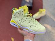 Air Jordan 6 Retro Dynamic Yellow Floral (GS) 543390-800 - 2