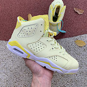 Air Jordan 6 Retro Dynamic Yellow Floral (GS) 543390-800 - 3