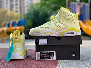 Air Jordan 6 Retro Dynamic Yellow Floral (GS) 543390-800 - 6