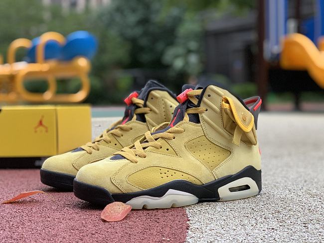 Travis Scott x Air Jordan 6 “Yellow” - 1