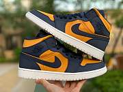  Nike Air Jordan 1 Mid SE Premium 'Stain Gold' 852542-401 - 5