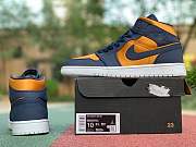  Nike Air Jordan 1 Mid SE Premium 'Stain Gold' 852542-401 - 6