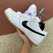 Nike SB Dunk Low Orange Label White Black CD2563-100 - 4