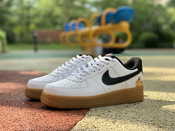 Air Force 1 '07 White Black Smiley Face D05658-100