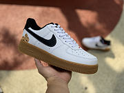 Air Force 1 '07 White Black Smiley Face D05658-100 - 2