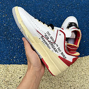 Air Jordan 2 Retro Low SP Off-White White Red  DJ4375-106 - 4