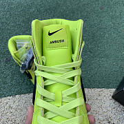 Nike Dunk High AMBUSH Flash Lime CU7544-300 - 4