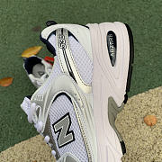 NEW BALANCE White & Silver  - 3