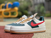  Nike Air Force 1 Low Id Cream Green Red AQ3778-991 - 1