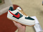  Nike Air Force 1 Low Id Cream Green Red AQ3778-991 - 2