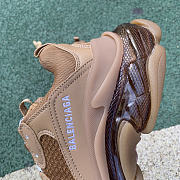 Balenciaga Triple S Clear Sole Brown 41624W2GA12706 - 5