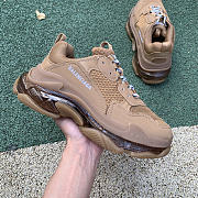 Balenciaga Triple S Clear Sole Brown 41624W2GA12706 - 3