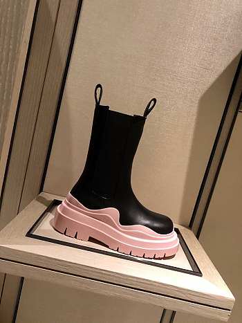  Bottega Veneta Tire Two-Tone Boots 630297VBS50