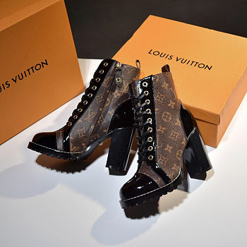 Louis Vuitton Classic High-Heel Martin Boots