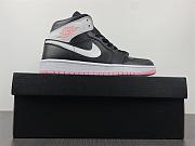 Air Jordan 1 Mid Arctic Pink Black (GS) 555112-061 - 3