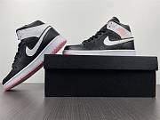 Air Jordan 1 Mid Arctic Pink Black (GS) 555112-061 - 5