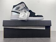 Air Jordan 1 Mid White Black Diamond DH6933-100 - 6