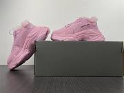 Balenciaga Triple S Fake Fur Pink (W) 668562W3CQ5 - 3