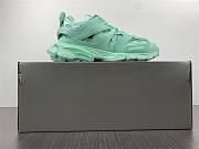 BALENCIAGA TRACK SNEAKER RECYCLED SOLE IN GREEN  - 4