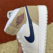 Air Jordan 1 Mid Tan Suede DO6726-100 - 5