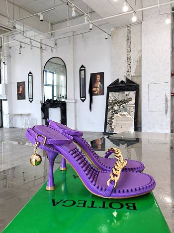 Bottega Veneta High Heel Purple