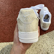 Nike Air Force 1 Low White Pony Hair Heel DM9088-001 - 5