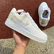 Nike Air Force 1 Low White Pony Hair Heel DM9088-001 - 2